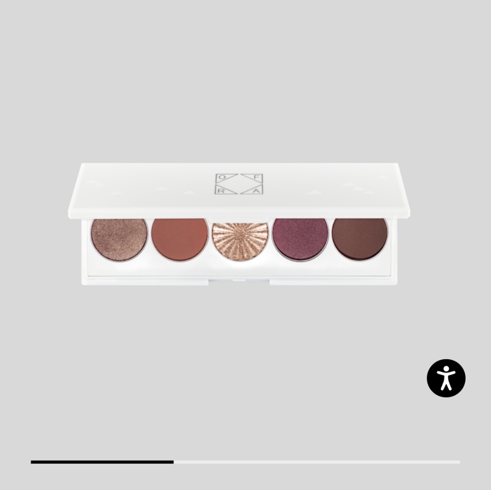 OFRA Brown and Gold Eyeshadow Palette Versatile Makeup
